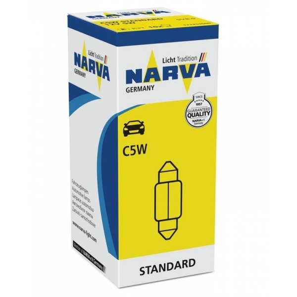 Bec Narva C5W 36MM 12V 5W 17125